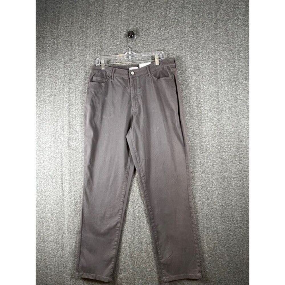 Croft & Barrow Women's Mid calf/Mid Rise Straight Leg Capri Size 16 - Picture 2 of 7